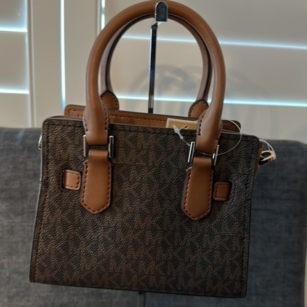 NWT Michael Kors HAMILTON SMALL Satchel Crossbody BAG - Picture 5 of 8